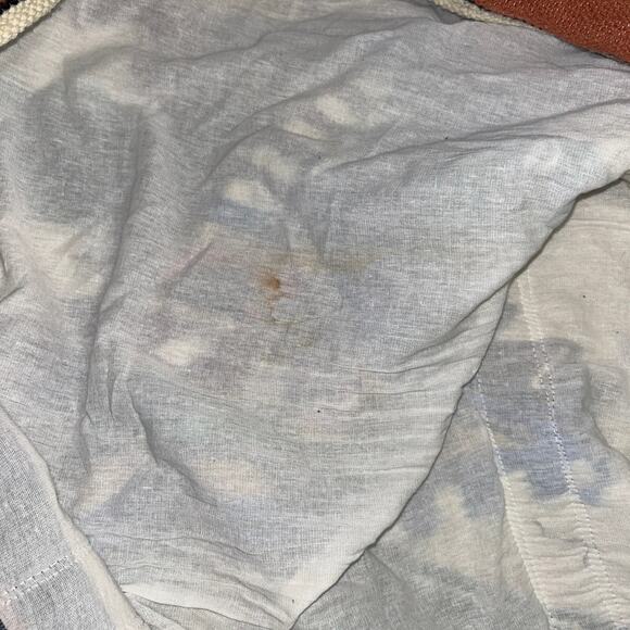 Tribal Print Large Hand Woven Wool Equador Made Travel duffle Bag - Picture 5 of 6